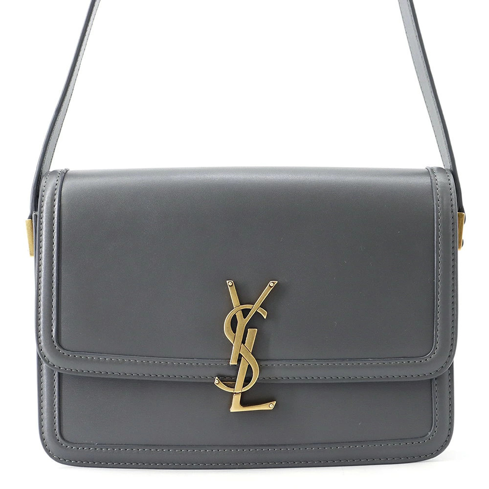 Saint Laurent Paris Solferino Leather Shoulder Bag